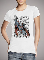 Женская футболка Superman Tabloids